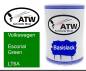 Preview: Volkswagen, Escorial Green, LT6A: 500ml Lackdose, von ATW Autoteile West.